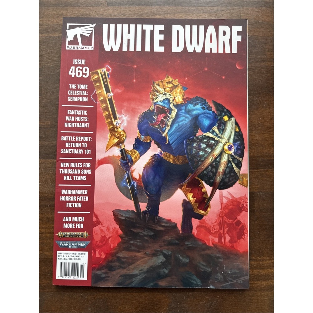 Games Workshop WD1160 White Dwarf Magazine Warhammer 469